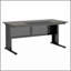 Bureau de direction en L de 63 pouces avec classeur, grand bureau moderne avec tiroirs, tablettes et rangement, poste de travail en coin pour la maison et le bureau