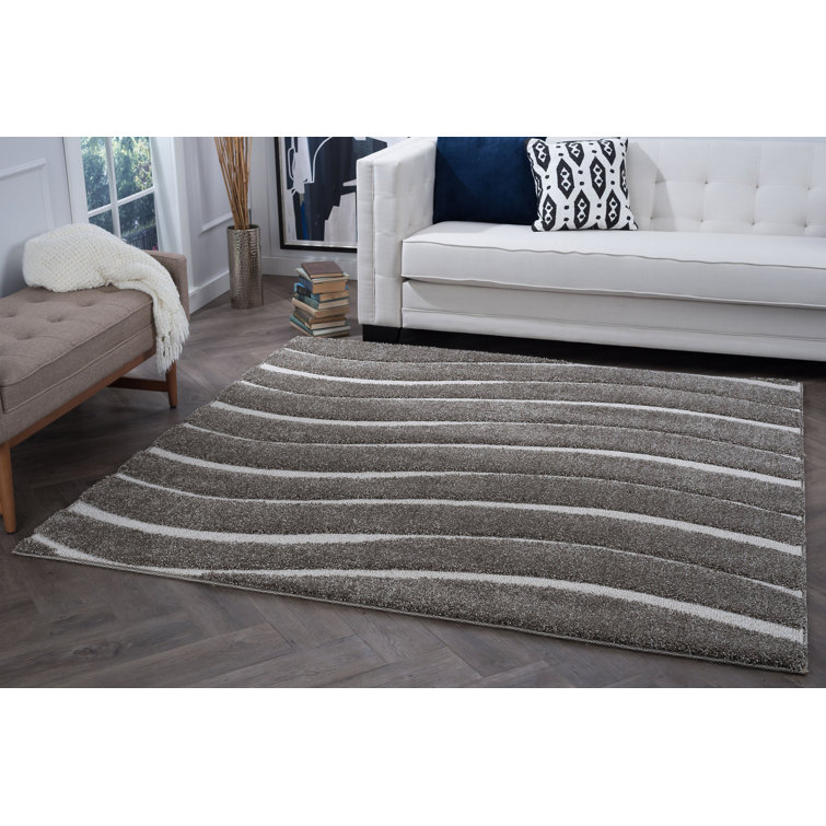 Tapis gris / crème Nassauer