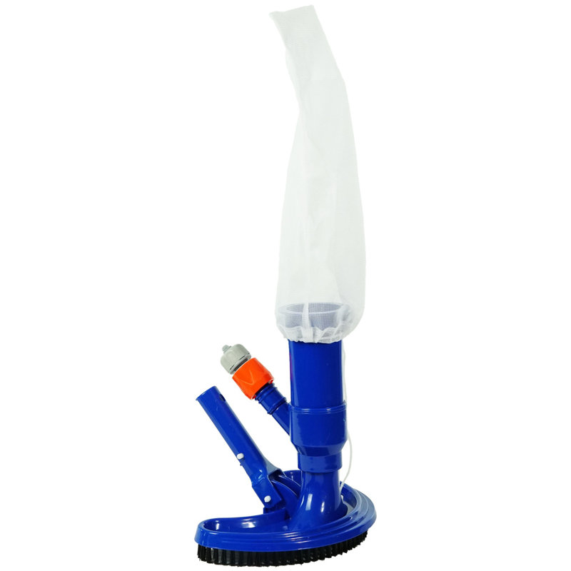 10" Swimming Pool Jet-Vac Head With Brush