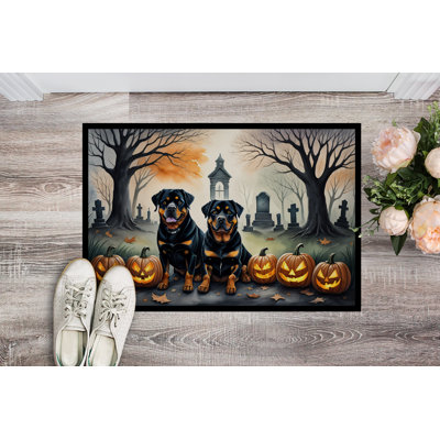 Norlinda Non-Slip Halloween Doormat