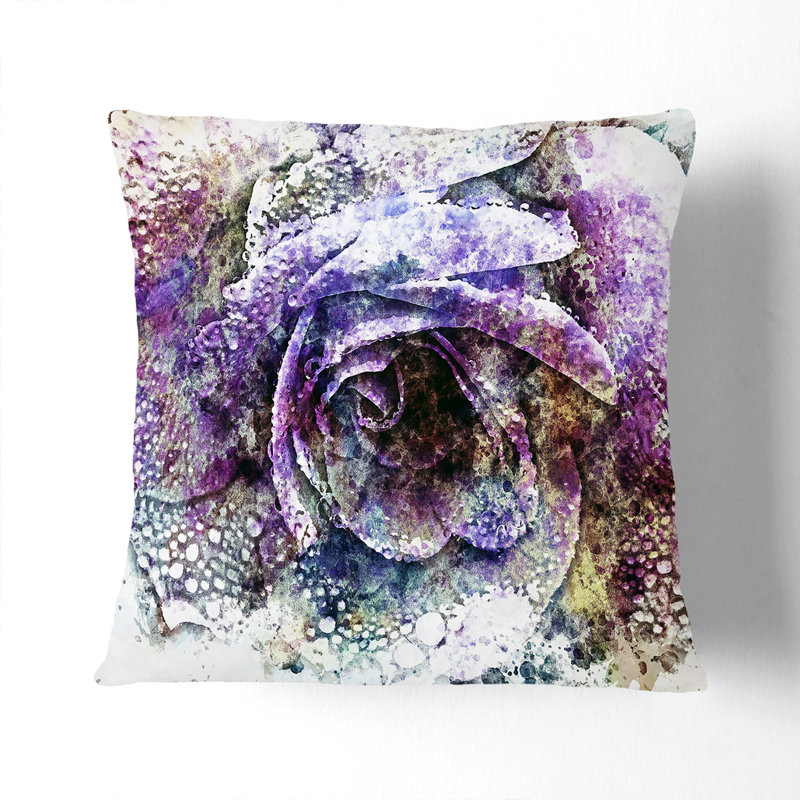 Square Throw Cushion, 40cm H x 40cm W x 15cm D