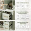 30"Freestanding Bathroom Vanity with Ceramic Sink-818266691