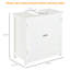 Meuble-lavabo sur pied 24 po - Blanc