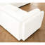 Canapé modulaire en chenille blanc - 4 places en forme de L, rangement, assise cylindrique profonde, support cylindrique ergonomique-1506129346-1506129347-1506129352