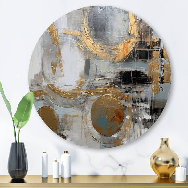 Mercer41 Glam Abstract Wall Decor on Metal & Reviews | Wayfair