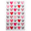 Chiffon en vaisselle imprimé st valentin