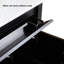 48 Inch Black Bathroom Vanity With Abundant Storage, Soft-Close Doors And Drawers, Excluding Ceramic Basin-86711236