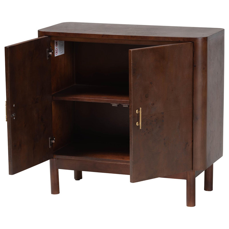 Armoire de rangement en noyer foncé Bali - Pari Latika
