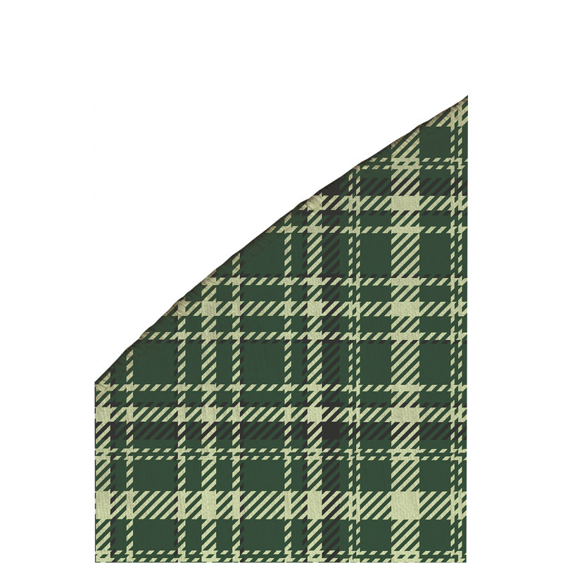 Tapis de jeu Rocky Tartan, Vert