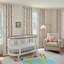 Paire de rideaux occultant à motif floral avec œillets pour chambre de fille-108944829-108944836