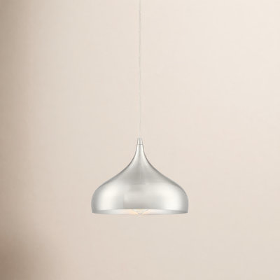 Marselia Single Light Metal Dimmable Plug-in Pendant