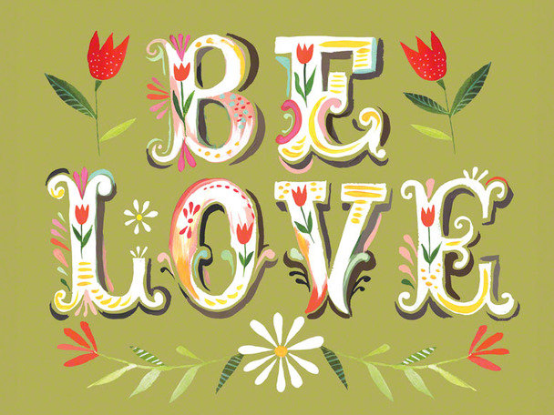 Art sur toile be love