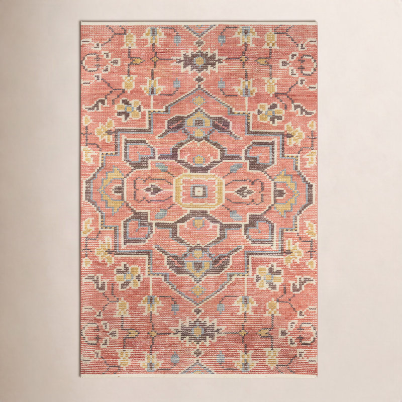 Reese Hand Knotted Wool Indoor Rug, Rectangle 3'6" x 5'6"