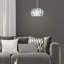 18cm H Plastic Novelty Pendant Shade ( Clip On ) in Clear