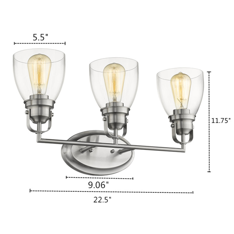Durso 3 - Light Vanity Light