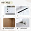 Meuble-lavabo double 59,6 po Gabryell