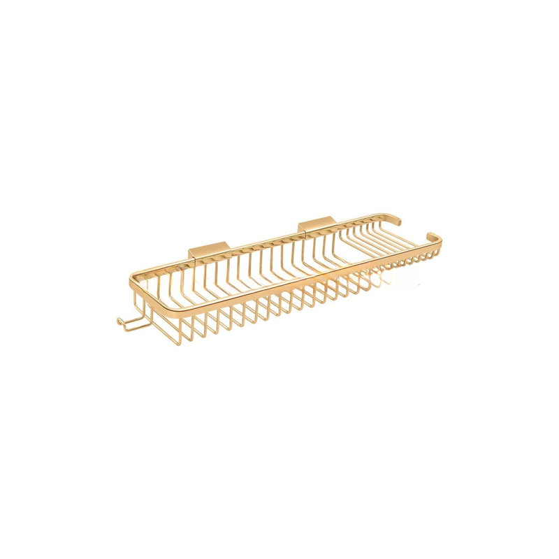 Shower Basket, PVD Polished Brass