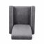 Fauteuil inclinable à pieds hauts en métal