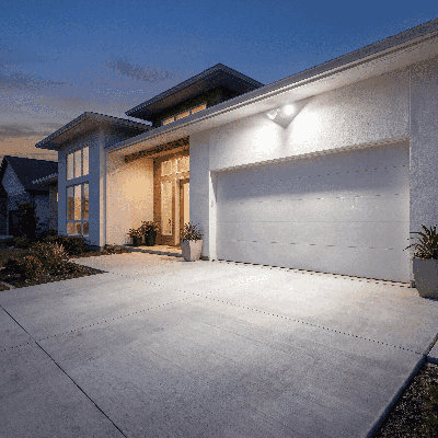 120 Watt 2 - Head LED Hardwired Outdoor Security Flood Light