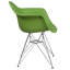 Chaise en plastique Herculaneum avec base chromée-24628022