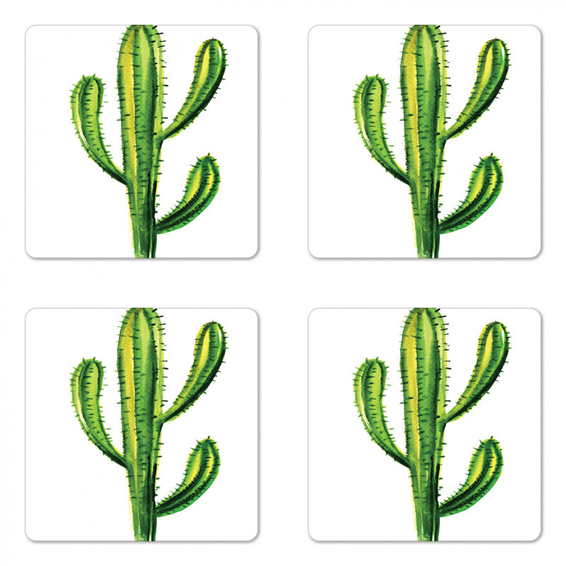 Cactus sous-verre