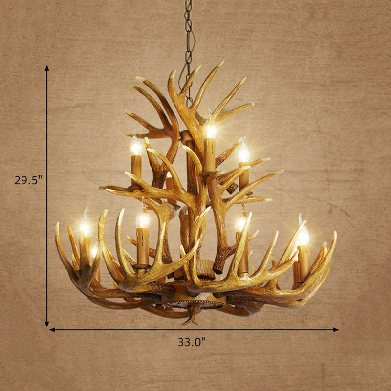 Lustre à 12 lumières Laneva