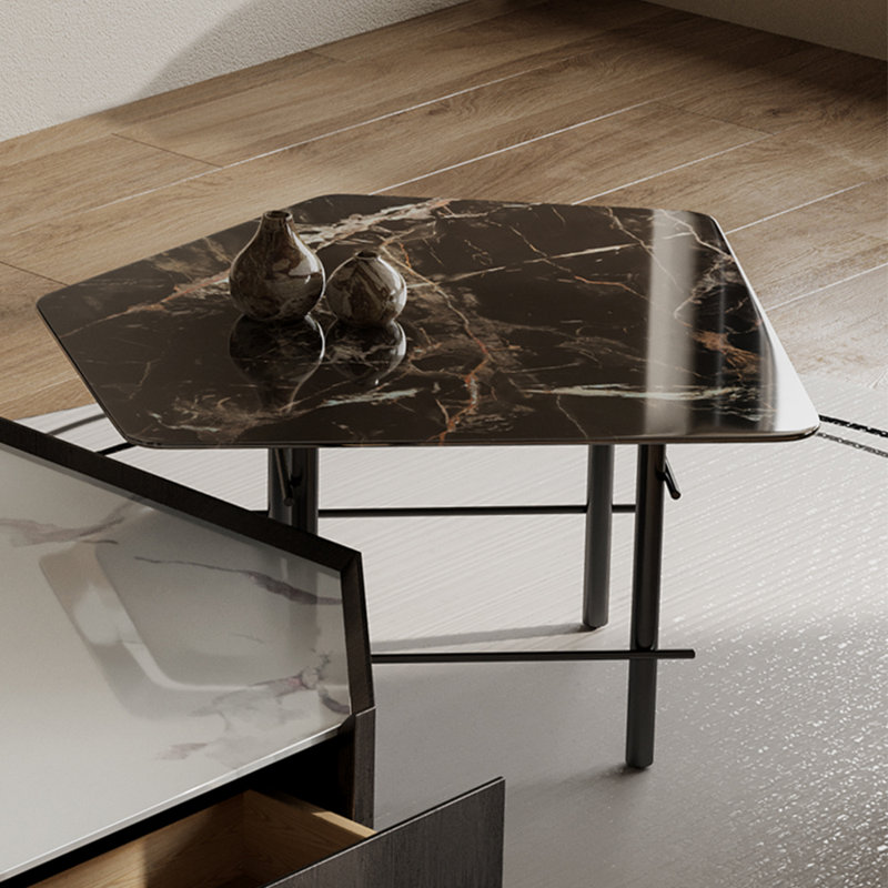 New style Creative Art marble tea table