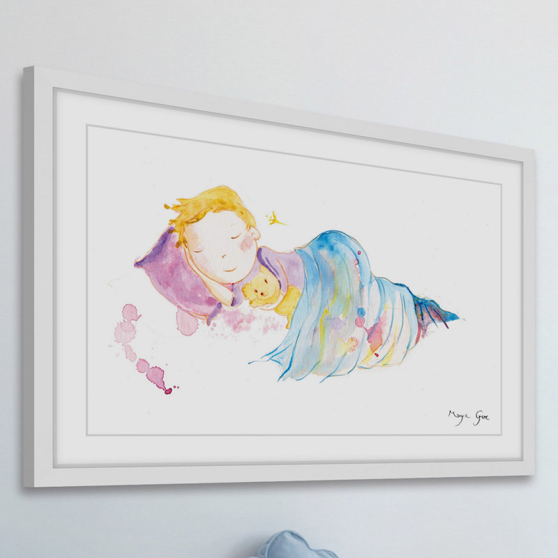 Maya Gur - Single Picture Frame Painting, 61cm H x 91cm W x 3.81cm D
