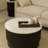 Enzo Pine Wood Base & Gunuine Marble Top Coffee Table
