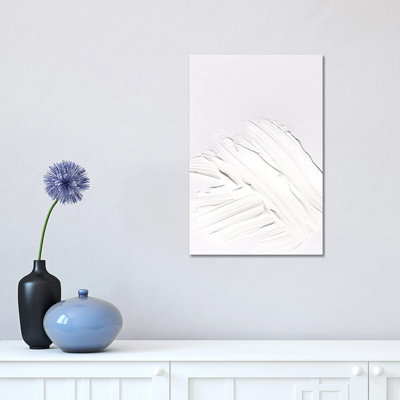 Minimal White by Honeymoon Hotel - Wrapped Canvas Gallery-Wrapped Canvas Giclée