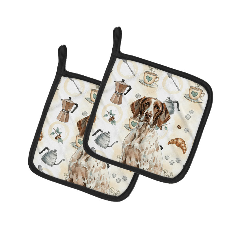 Paire de porte-casseroles German