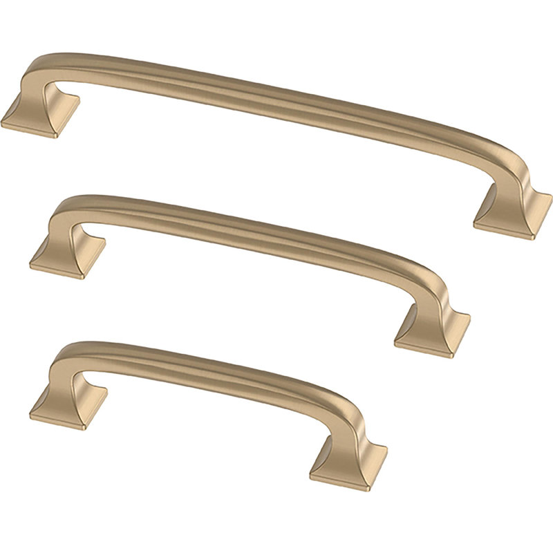 Champagne Bronze 3" Appliance Pull Multipack with Mounting Hardware