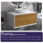 Austwell 36'' Single Bathroom Vanity with Resin Top