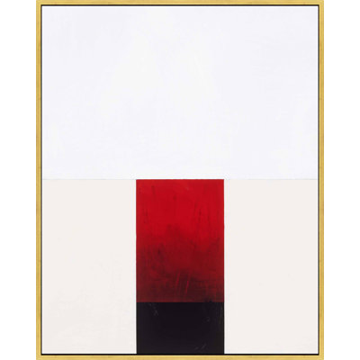 Tempo with Red 2 Print by Robert Kamnatnik