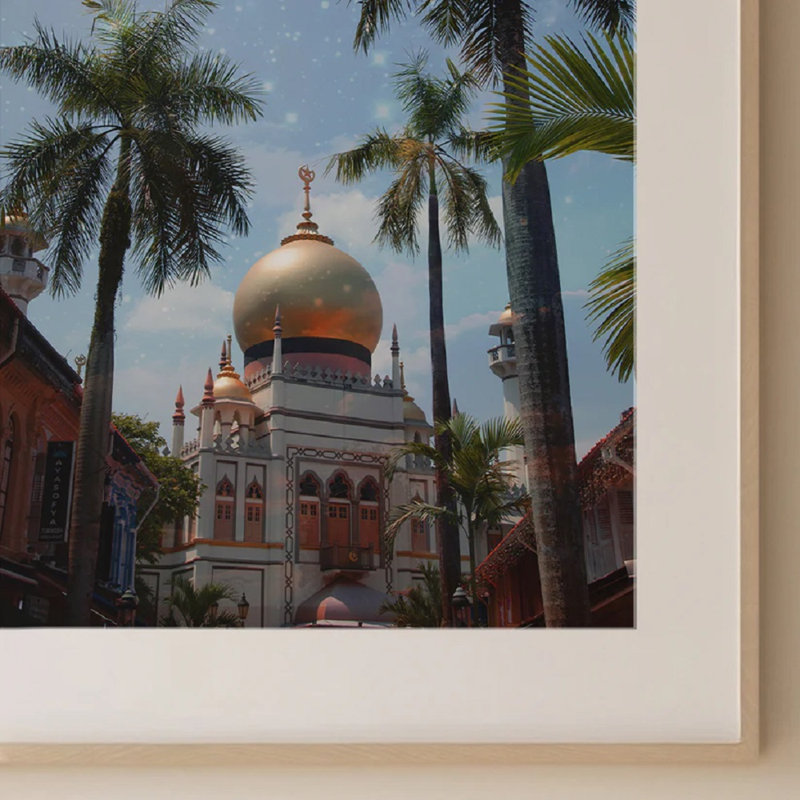 Sultan Serenity Print, 21cm H x 30cm W
