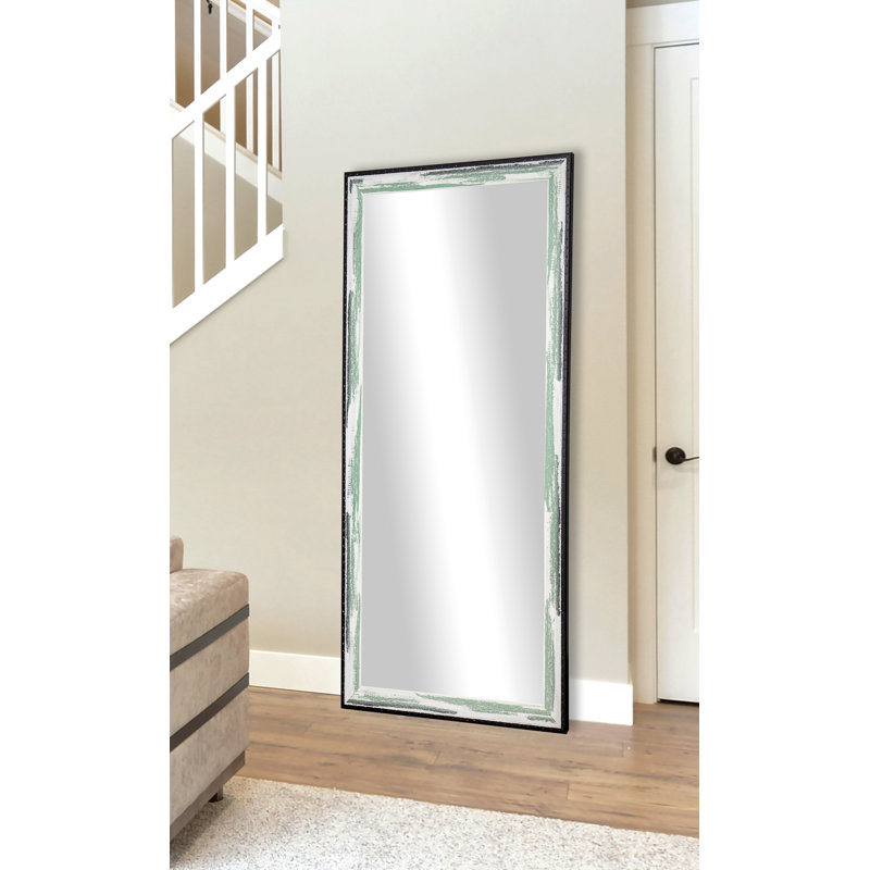 Miroir Ulrey, Écume de mer, H 70,5 po x l 31,5 po