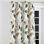 Rideaux en velours floral avec œillets Bonnel - 1 panneau