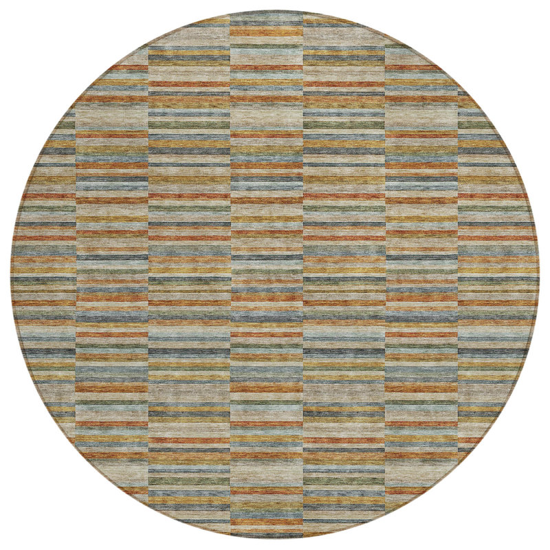 Tapis rond 8 po
