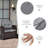 3 Pcs Patio Rattan Furniture Set Cushioned Conversation Set Sofa-865104897
