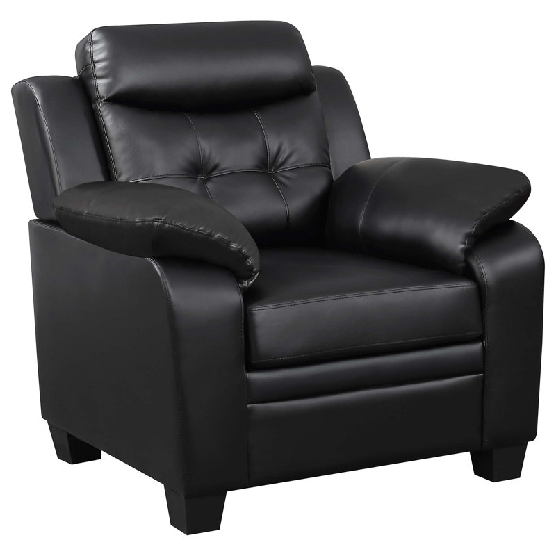 Fauteuil d'appoint rembourré et rembourré Winchell