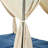 Arnger 77.2" Wide Outdoor Wicker Patio Daybed with Cushions, Curtain-418878125
