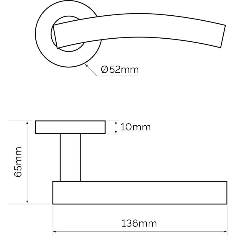 Detriot Door Handle Pack - Privacy