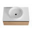 Wall-Mounted Bathroom Vanity with Ceramic Sink, 1-Soft-Close Drawer-129462671-129462669