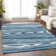 Premium Machine Washable Prisco Navy Rug