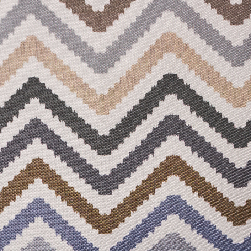 Chevron Outdoor Throw Pillow, Square