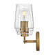 Verbena 3 Light Transparent Dimmable Vanity Light