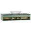 Lakhia 1200 mm Single Vanity with Vessel Ceramic Basin