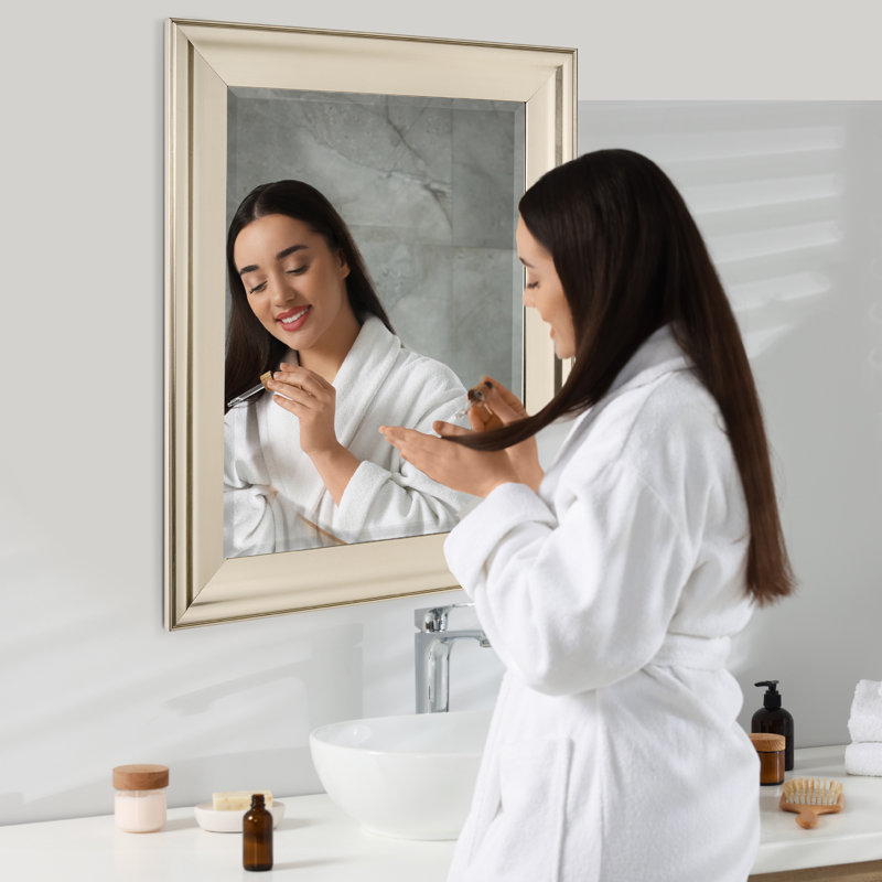 Desloge Polystyrene Rectangle Mirror