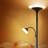 71'' Torchiere Uplight Floor Lamp with Reading Light