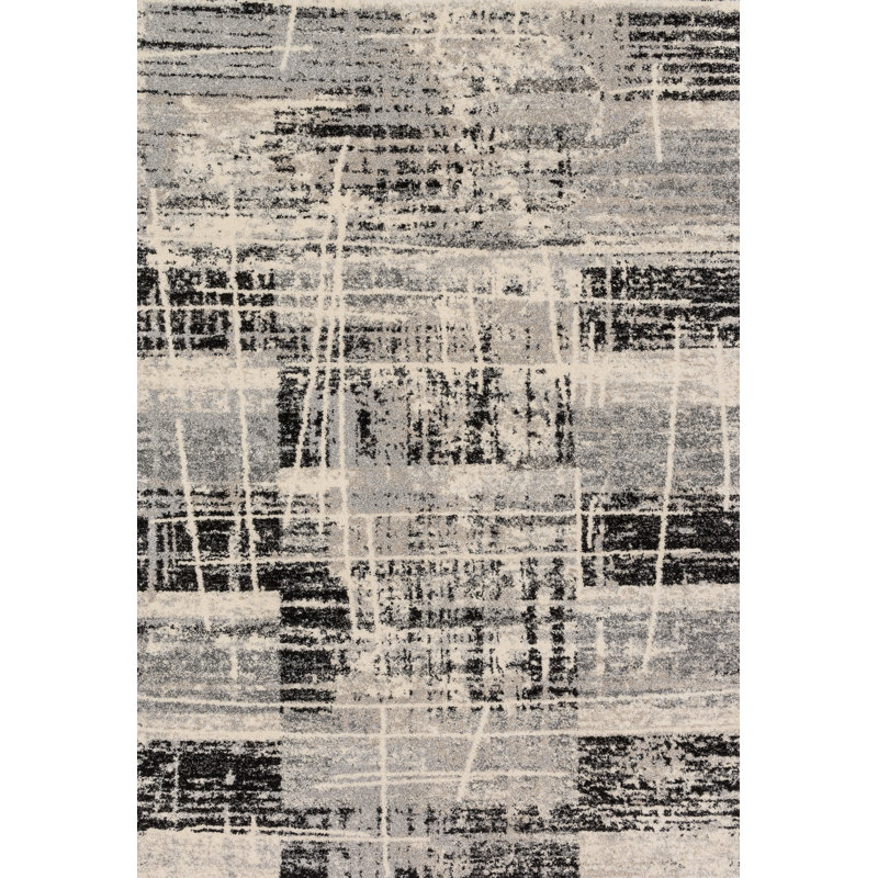 Aparicio Plaid Indoor Rug, Rectangle 5'3" x 7'7"